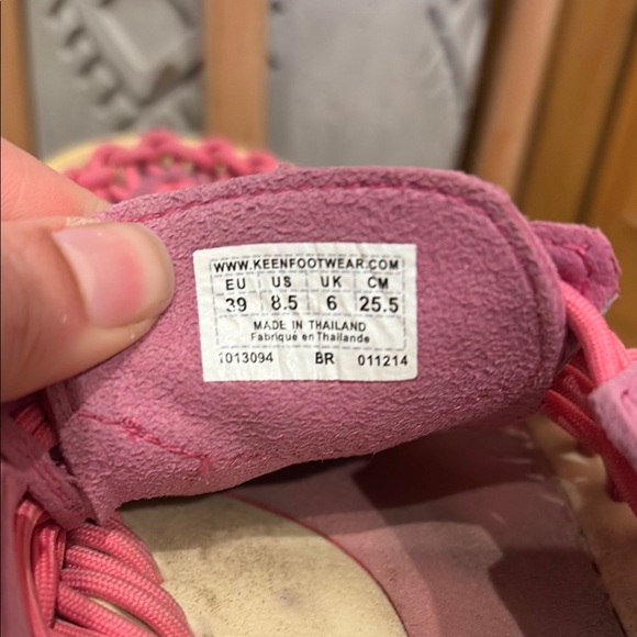 Keen Pink Woven Cord Sandals size 8.5 - Picture 8 of 8